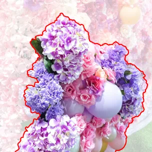ธีมงานปาร์ตี้ Floral Beauty ตกแต่งดอกไม้สวยงาม