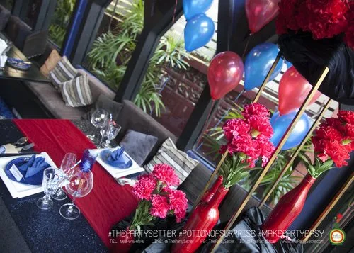 the party setter colorful theme Red Blue 6