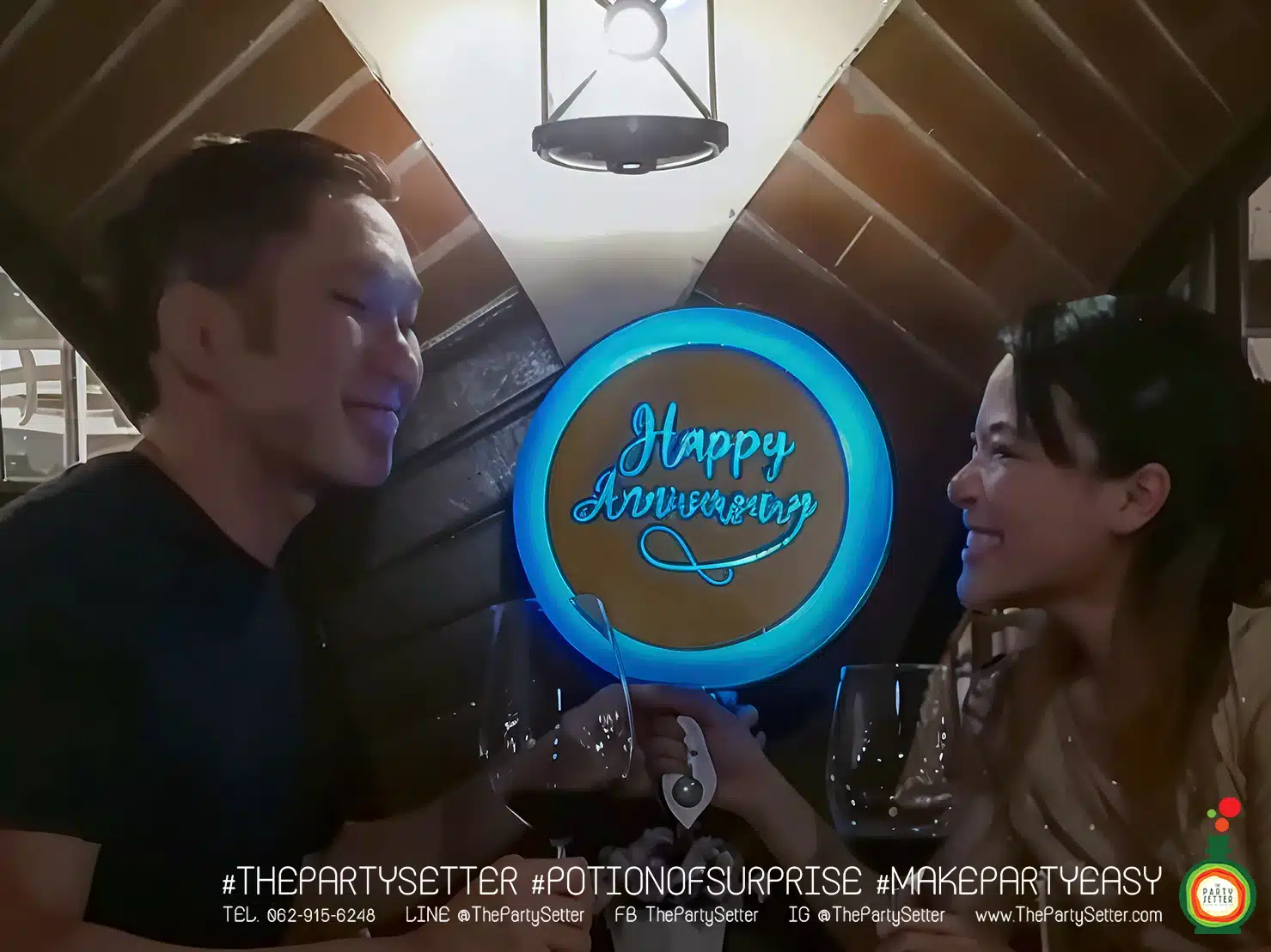 the party setter light sign 9 1