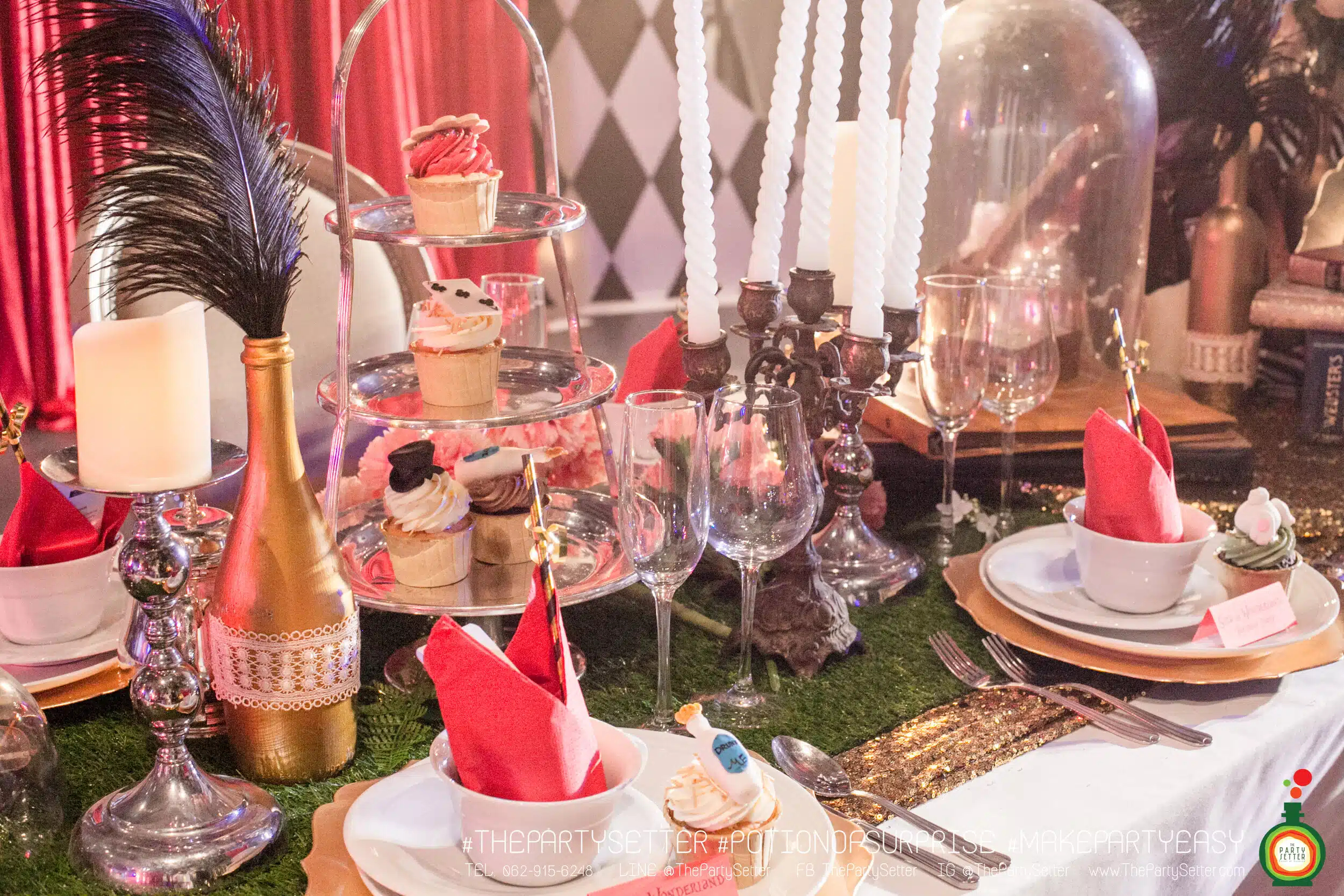 the party setter theme alice in wonserland 10 1