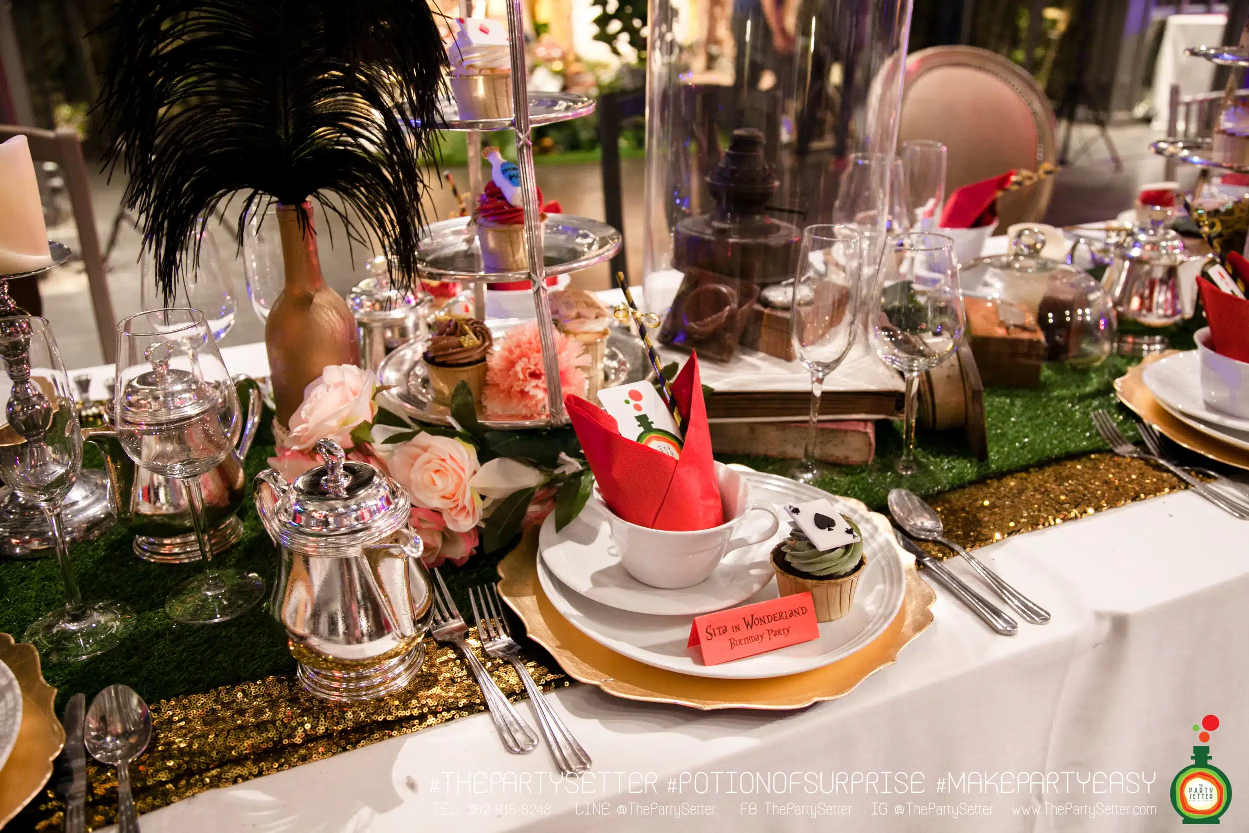 the party setter theme alice in wonserland 3 1