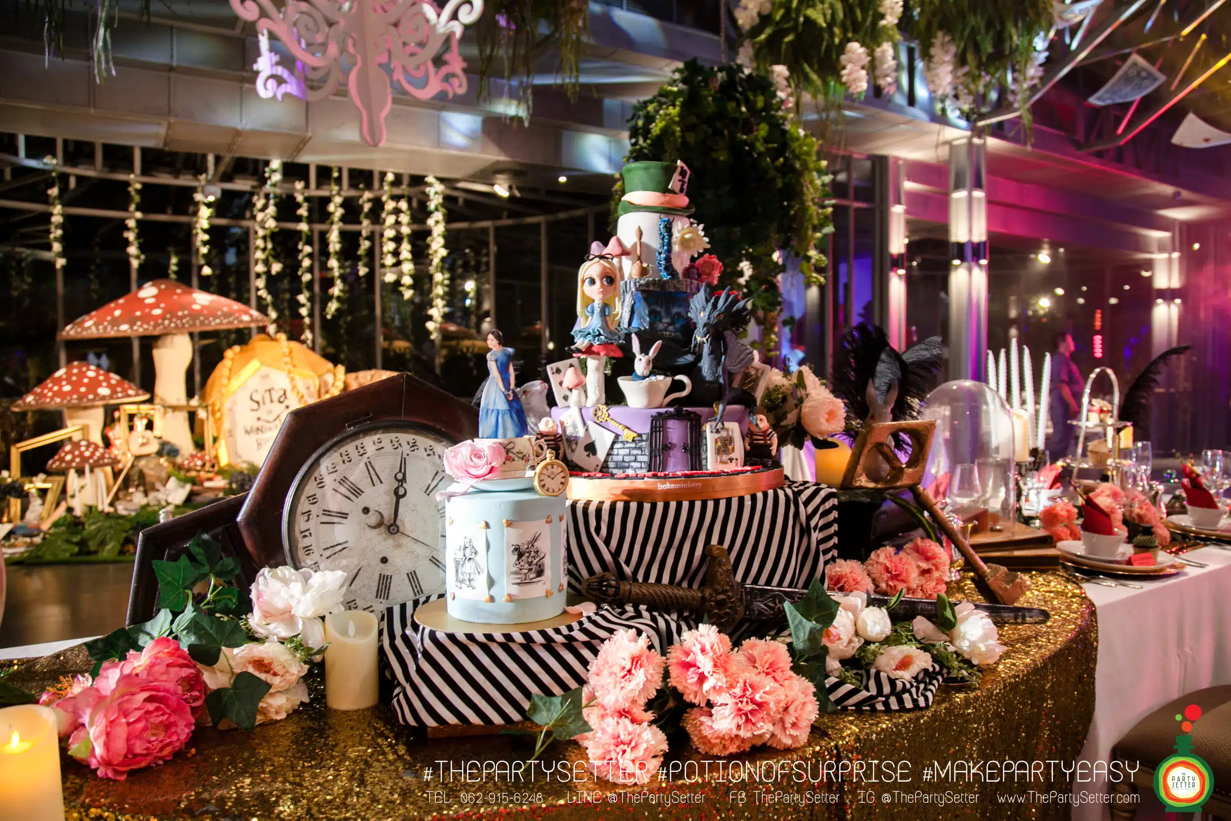 the party setter theme alice in wonserland 4 1