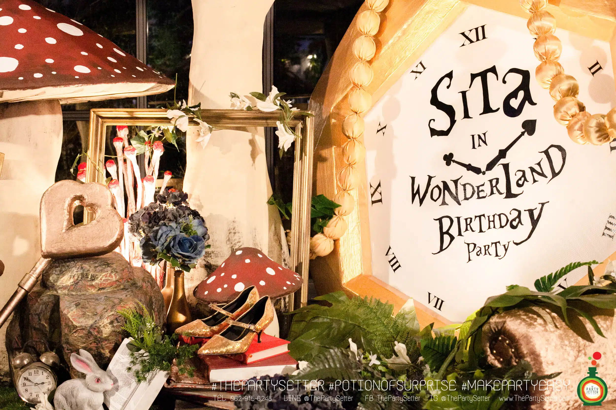 the party setter theme alice in wonserland 6 1