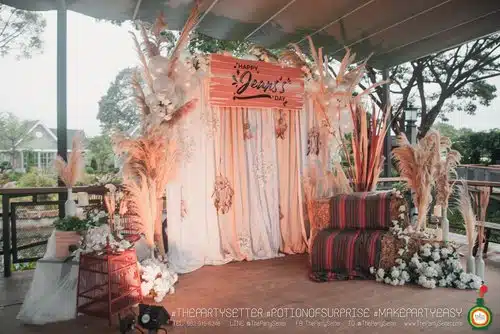 the party setter theme autumn bohemian 2