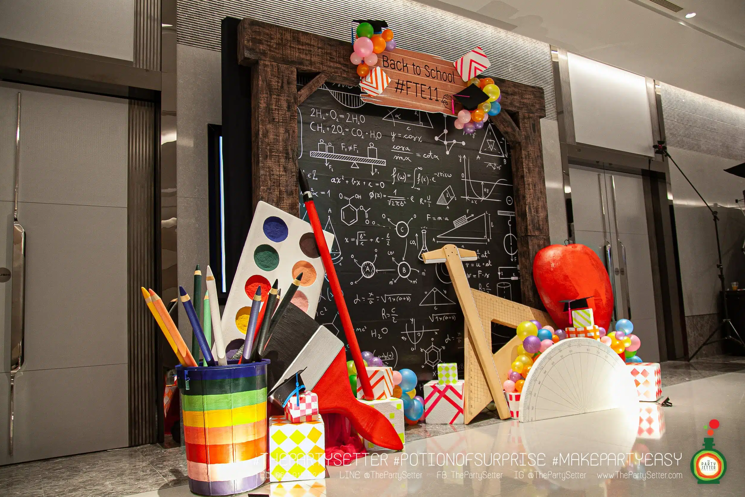 the party setter theme back to school 3