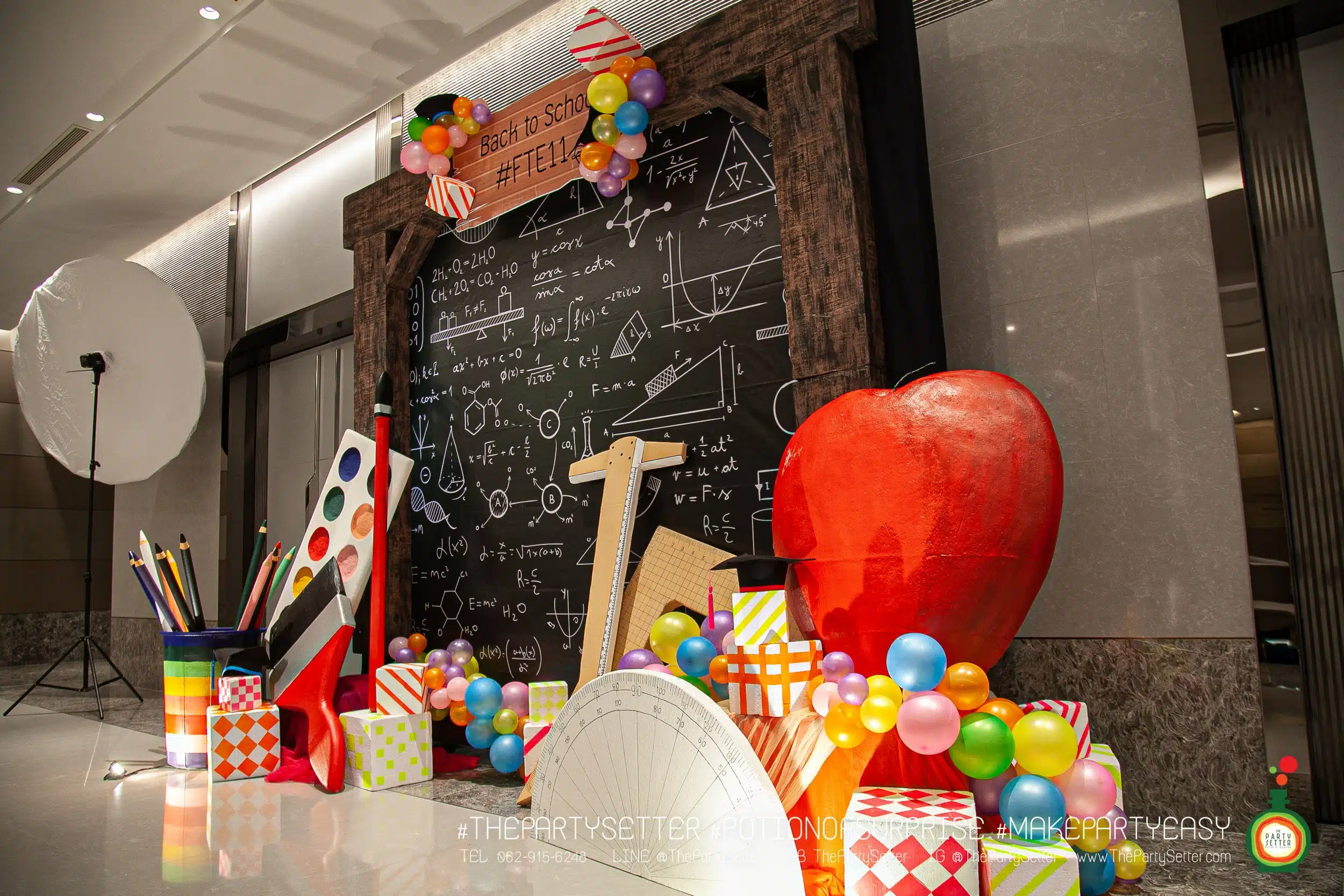 the party setter theme back to school 4