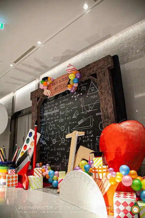 the party setter theme back to school 5