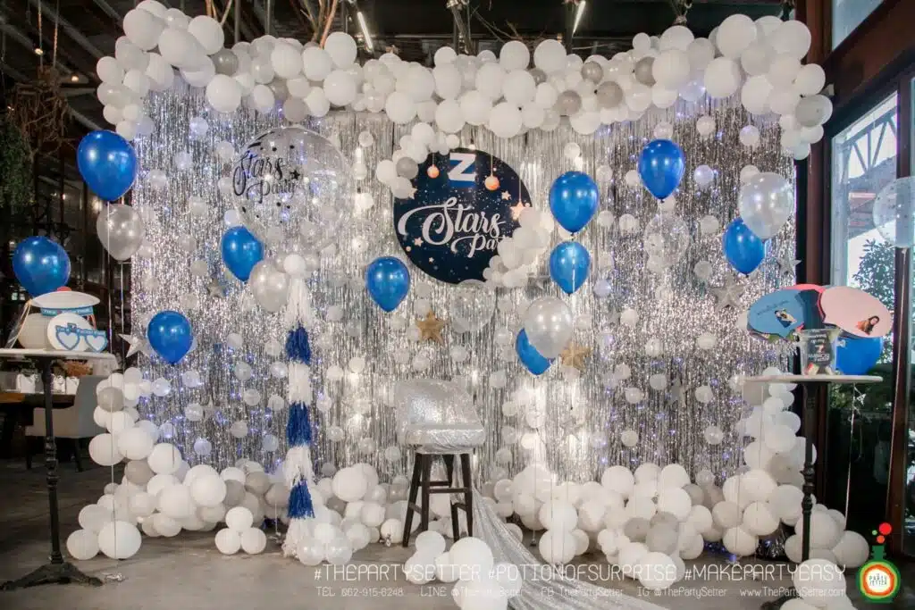 the party setter theme balloon 4