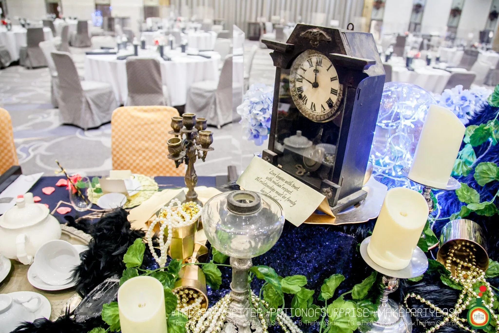 the party setter theme beauty and the beast 1 1