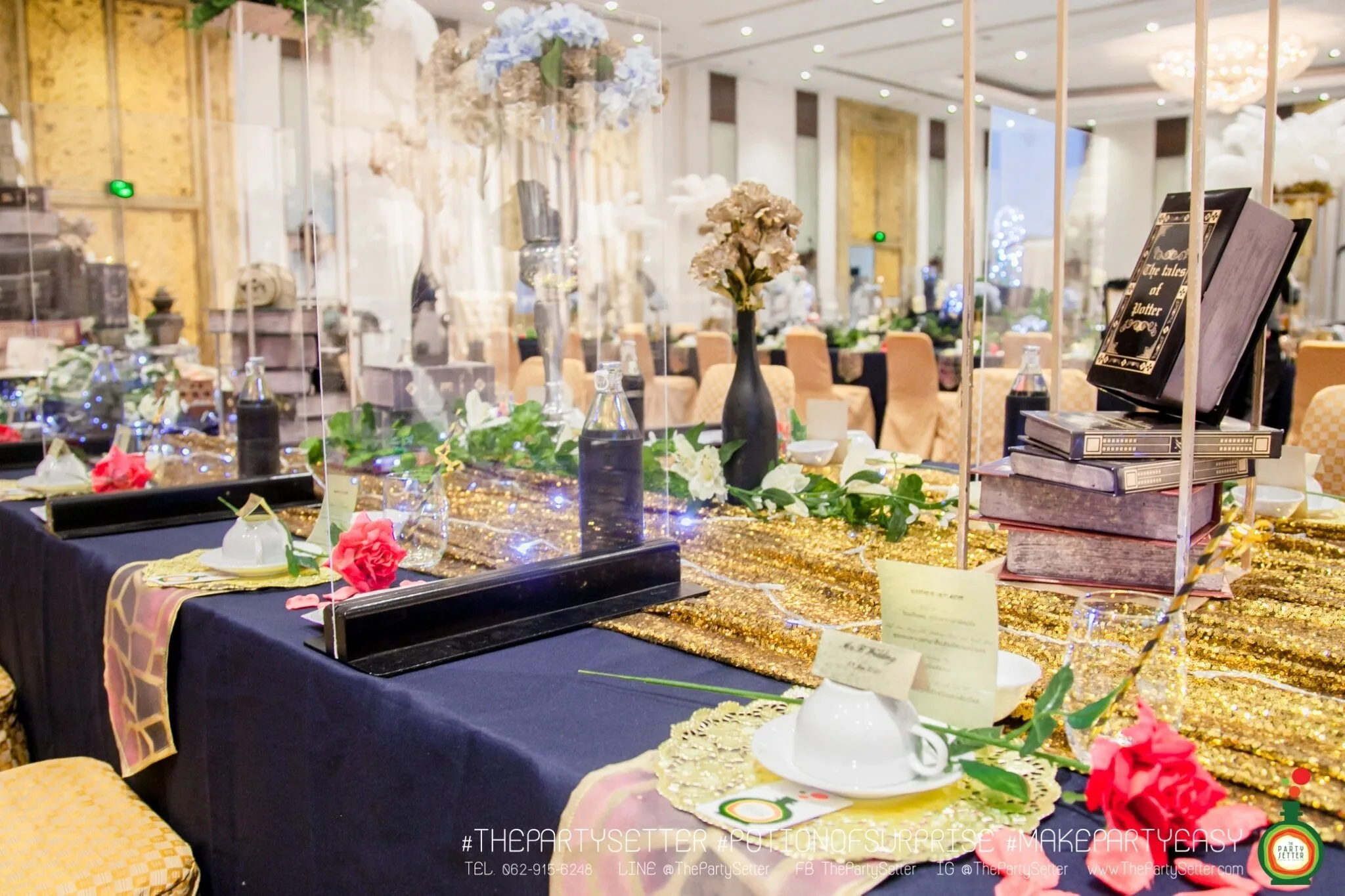 the party setter theme beauty and the beast 7