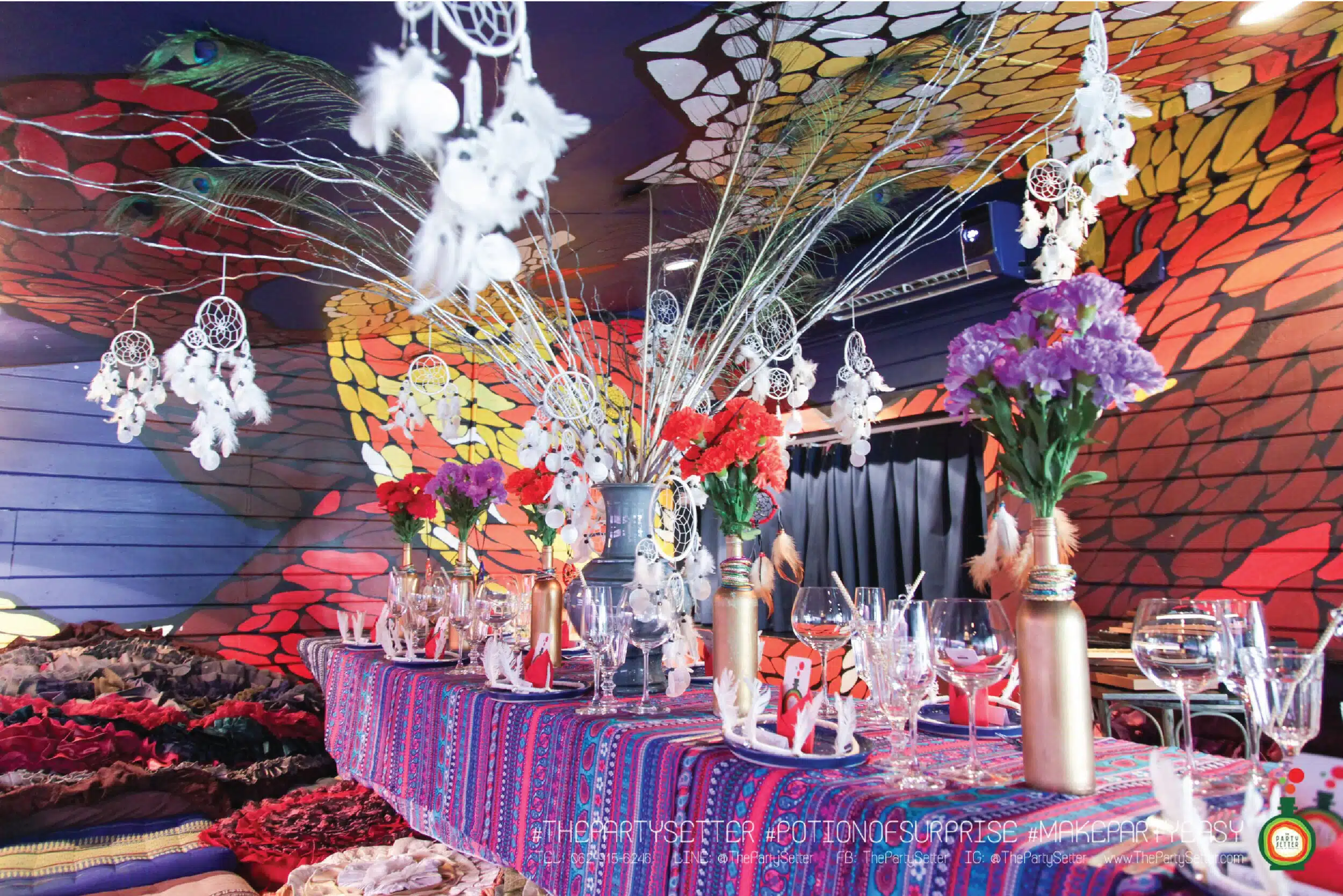 the party setter theme bohemian 1