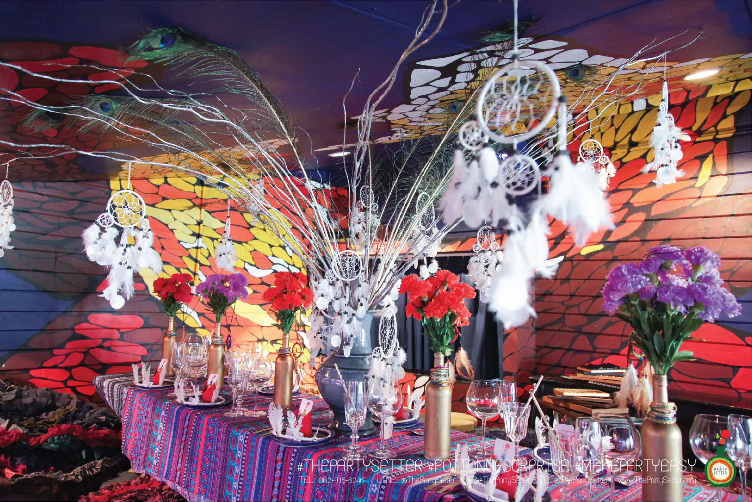 the party setter theme bohemian 15