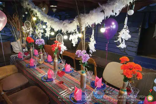 the party setter theme bohemian 22
