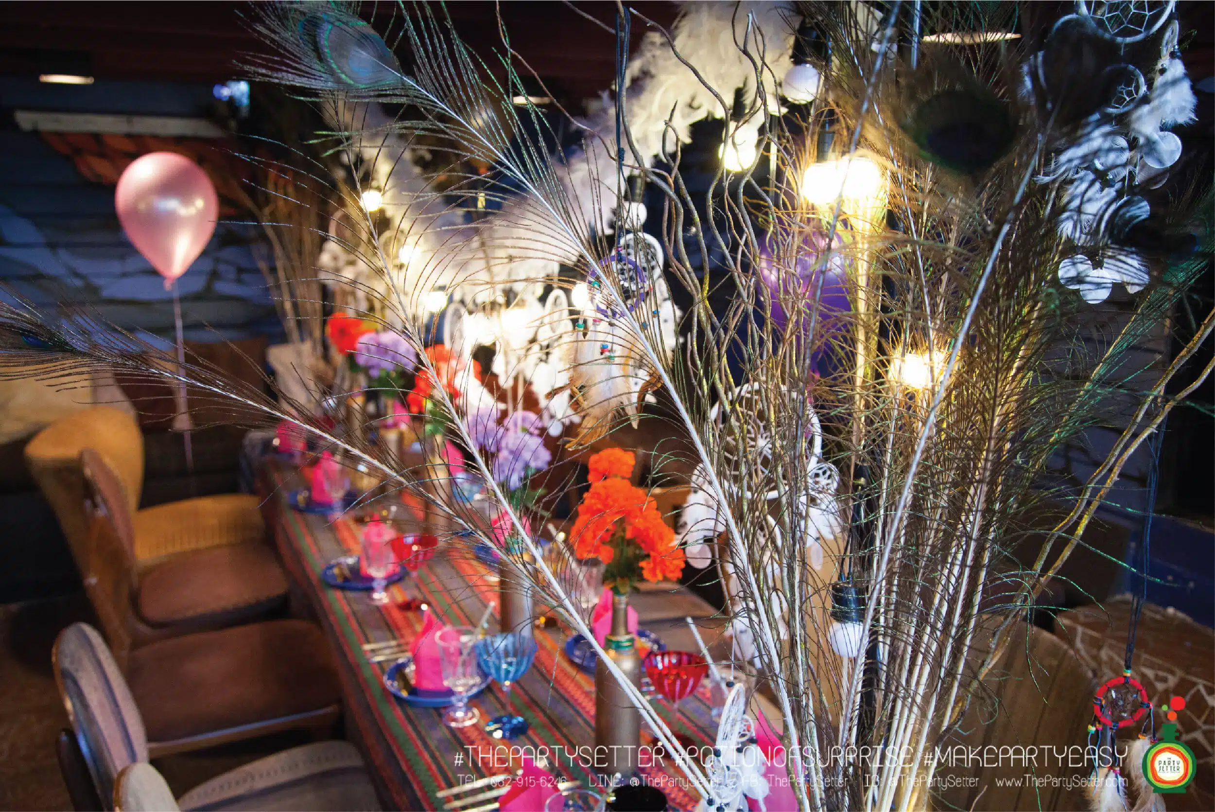 the party setter theme bohemian 23