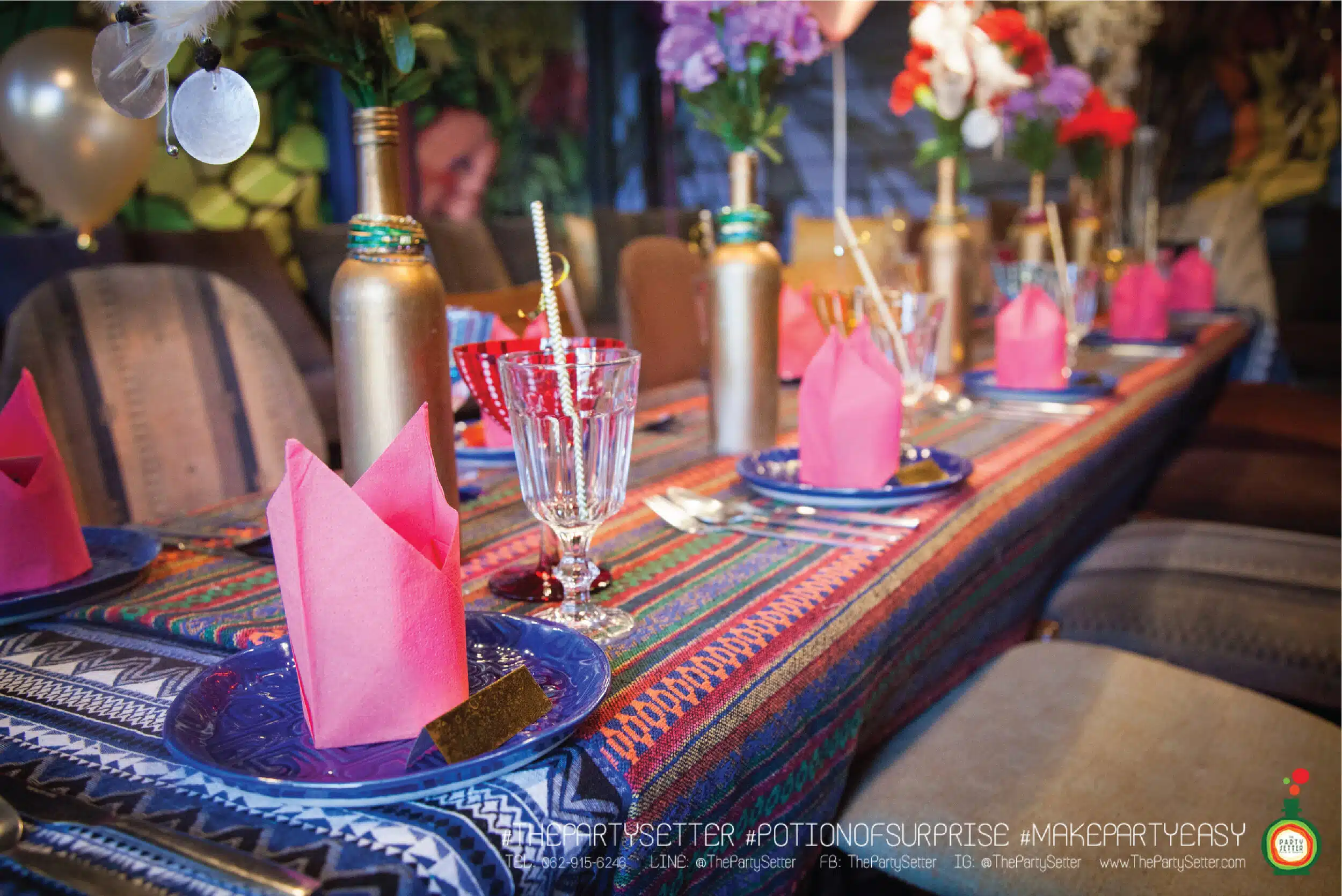 the party setter theme bohemian 27