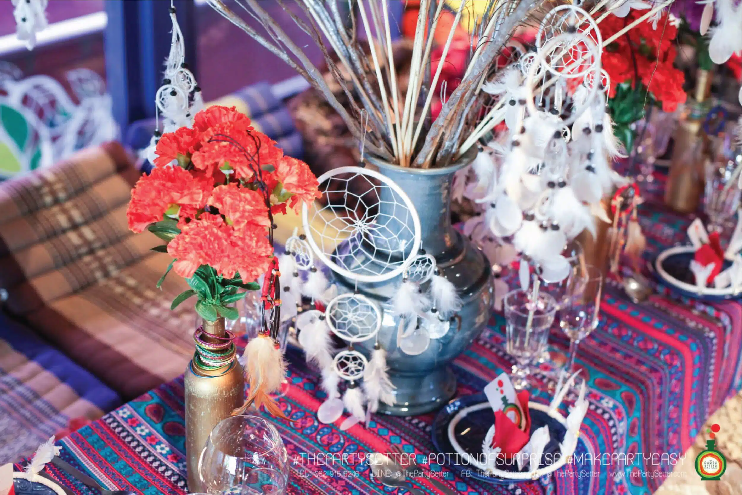 the party setter theme bohemian 7