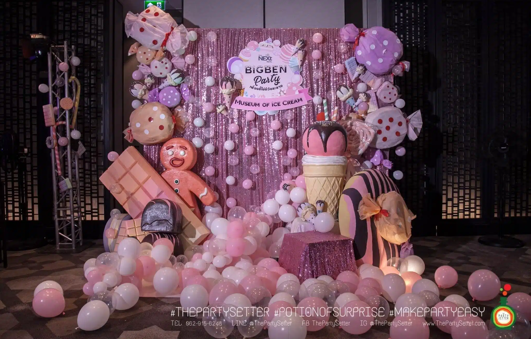 the party setter theme candy 1