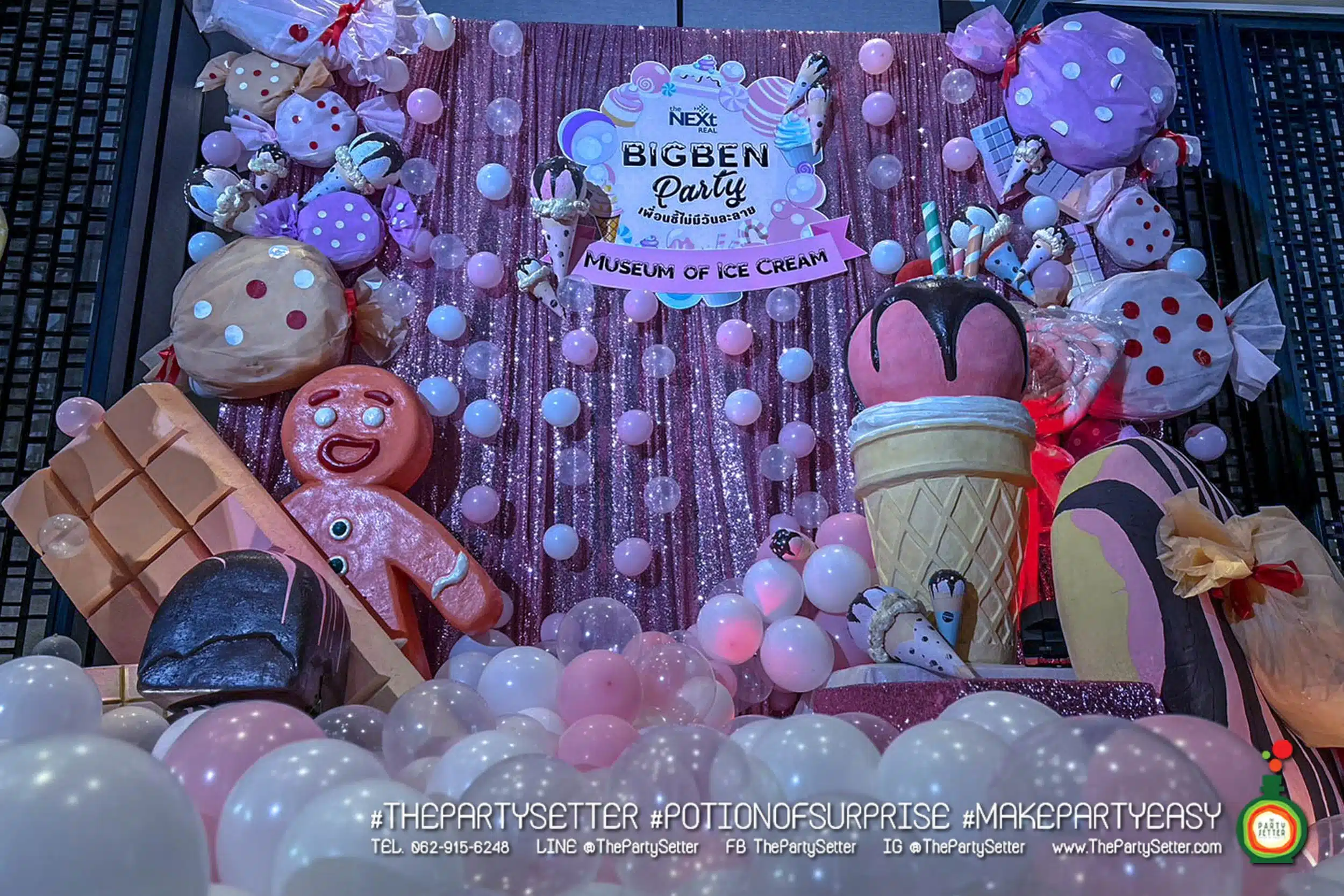 the party setter theme candy 3