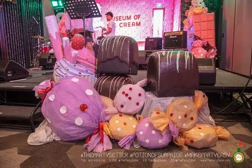 the party setter theme candy 7