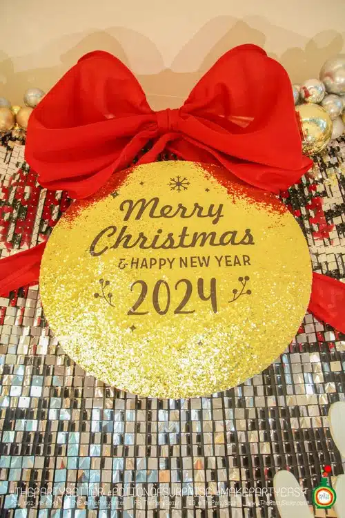 the party setter theme christmas chevron 12