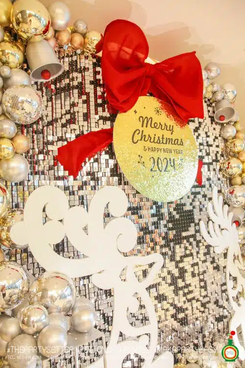 the party setter theme christmas chevron 14