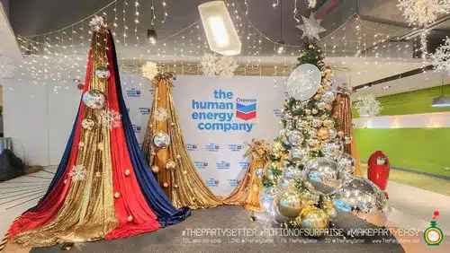 the party setter theme christmas chevron 8