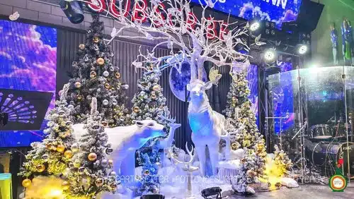 the party setter theme christmas christmas shiny glitter 12