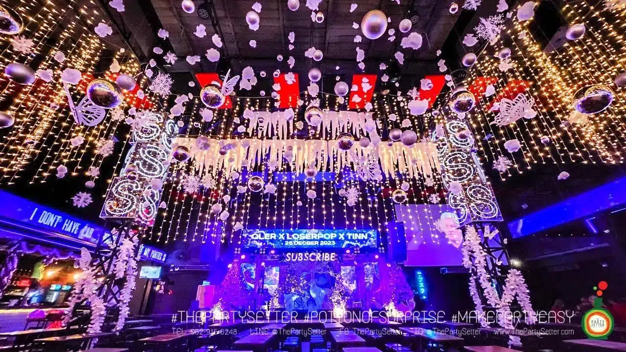the party setter theme christmas christmas shiny glitter 5