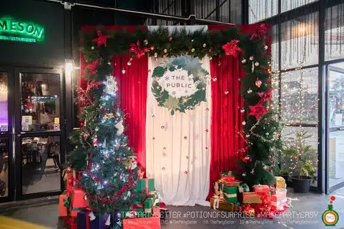 the party setter theme christmas greenery 2