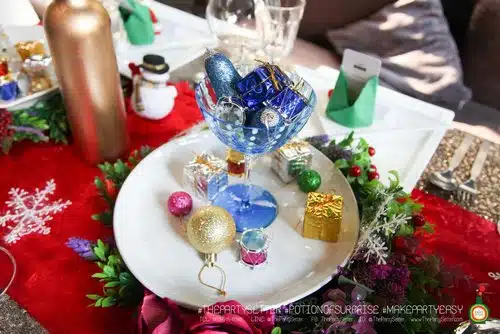 the party setter theme christmas red green 15