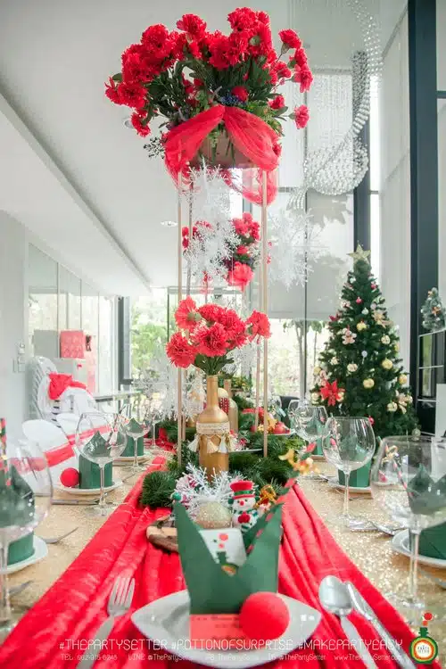 the party setter theme christmas red green 19 1