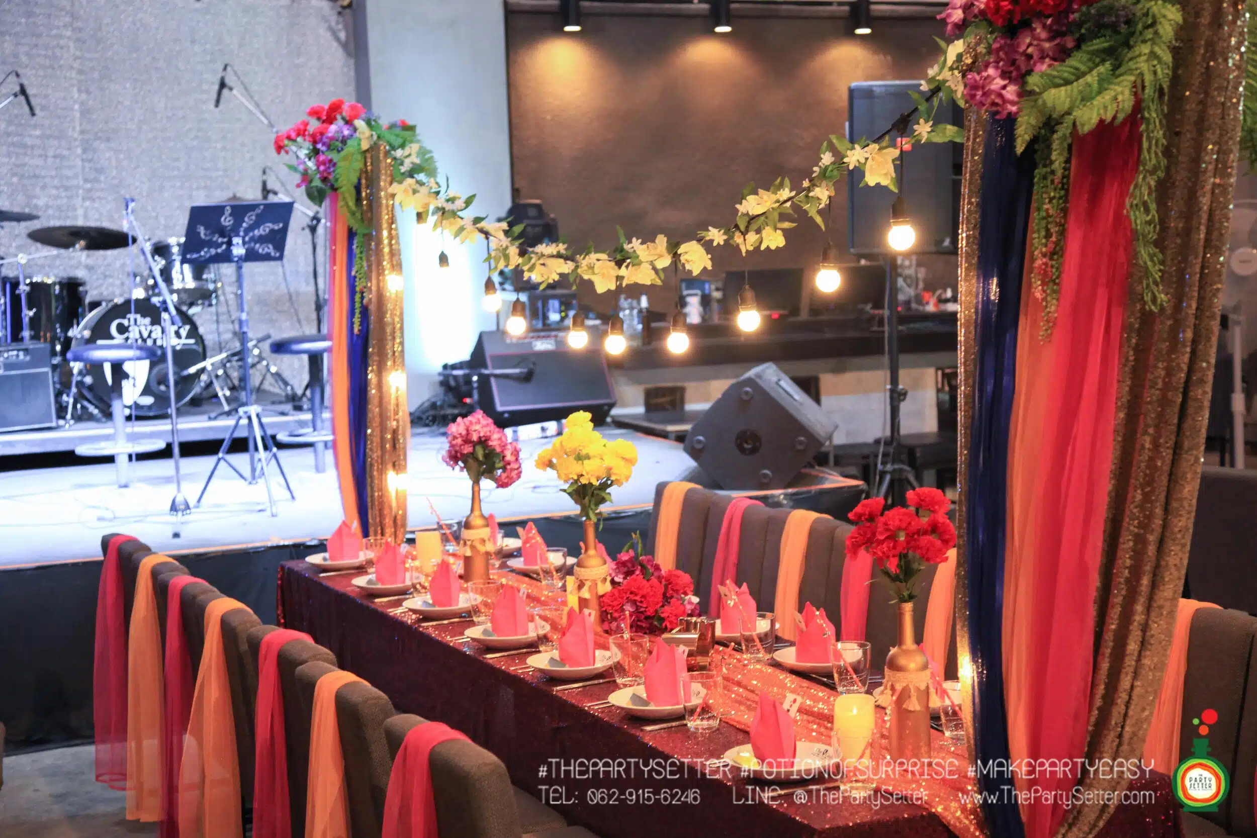 the party setter theme colorful 15