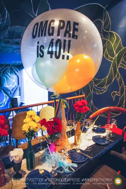 the party setter theme colorful 23