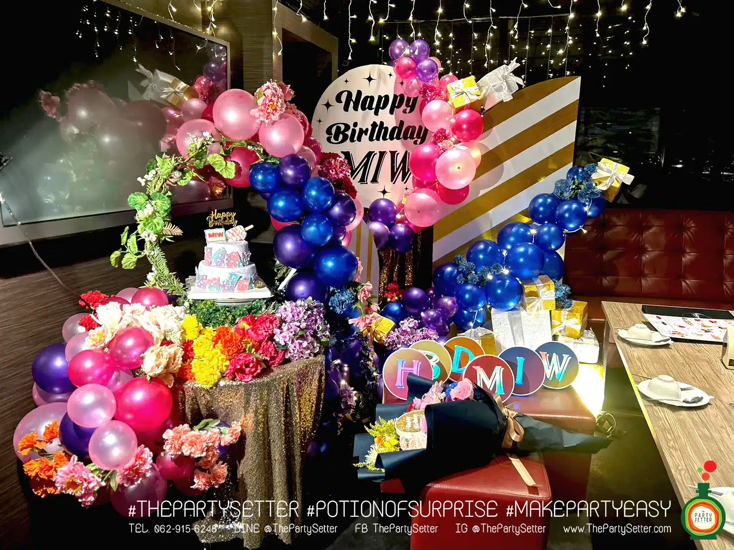 the party setter theme colorful 26