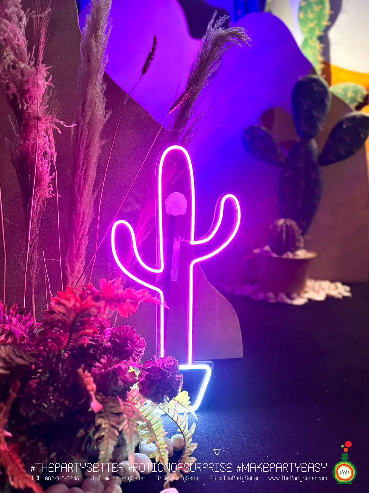 the party setter theme desert fantasy 13