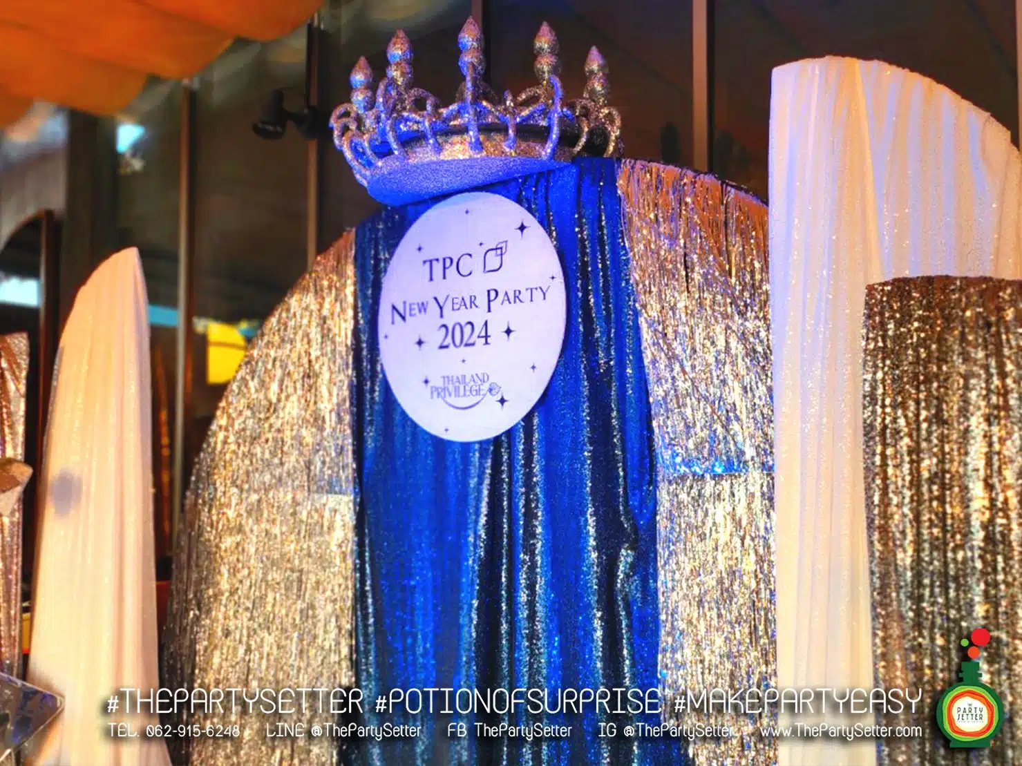 the party setter theme diamond 22