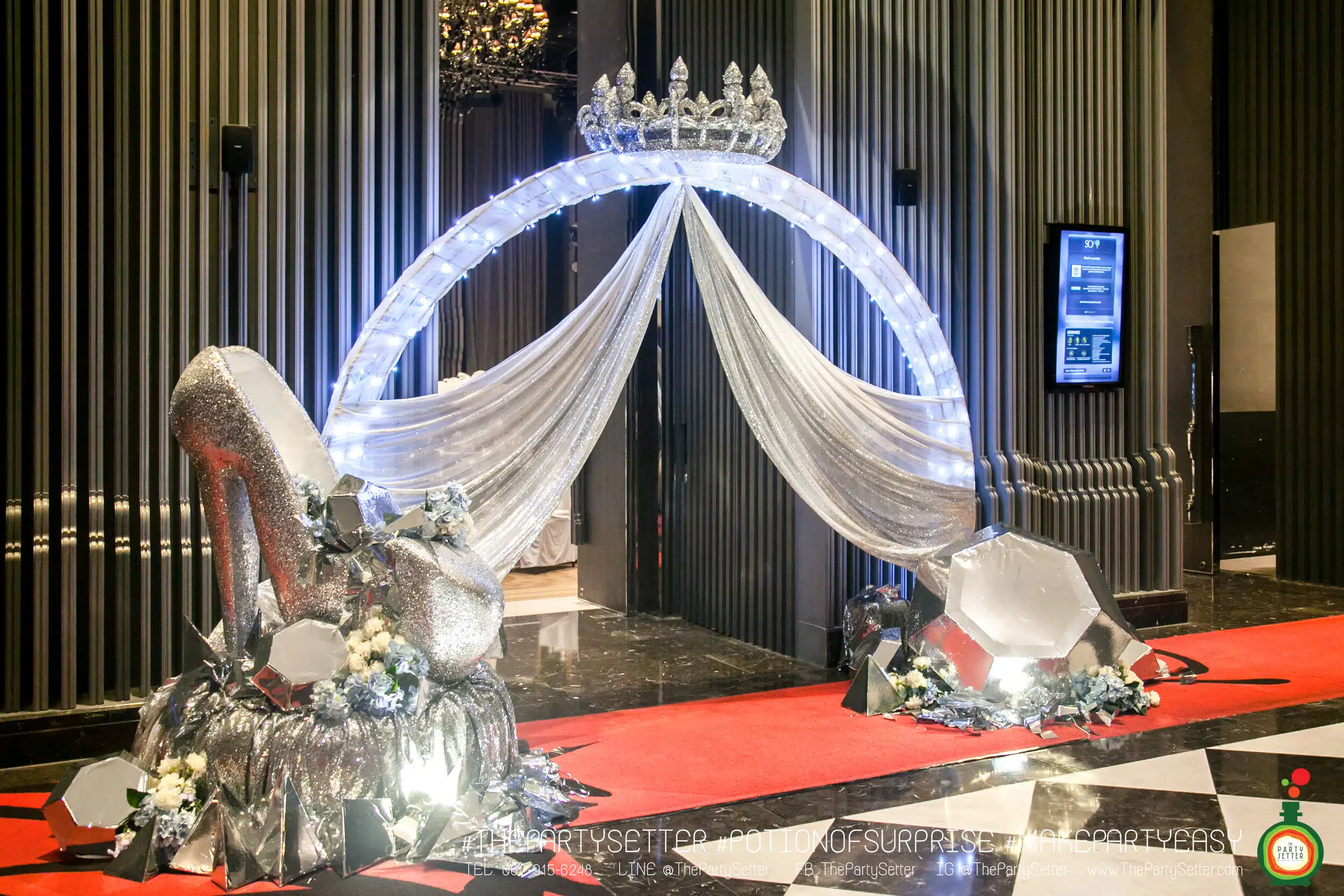 the party setter theme diamond 7