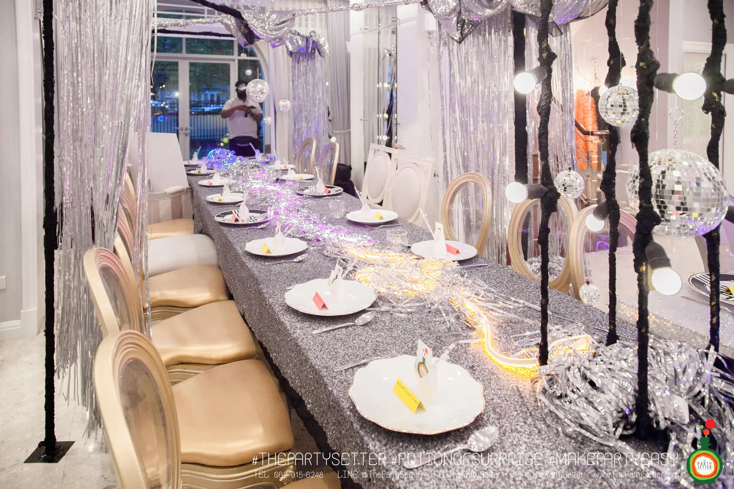 the party setter theme disco 11