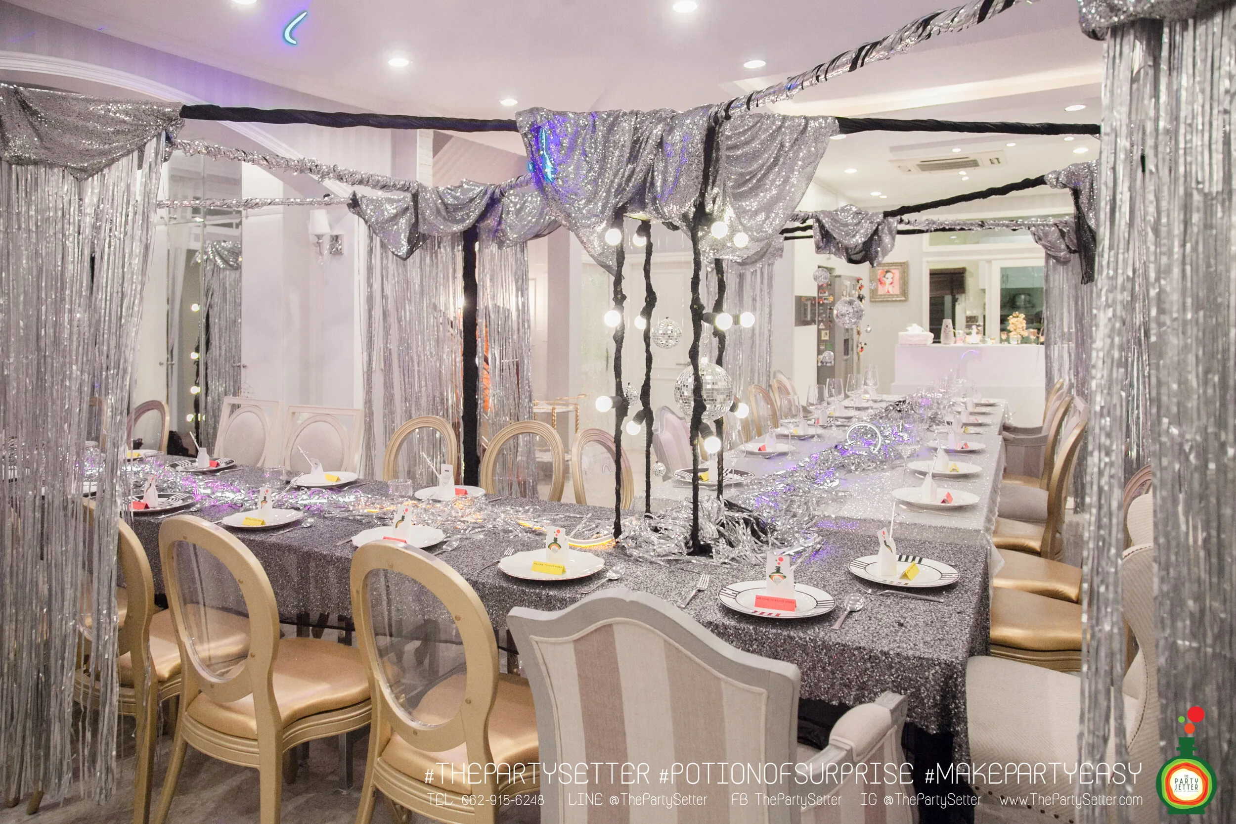 the party setter theme disco 9