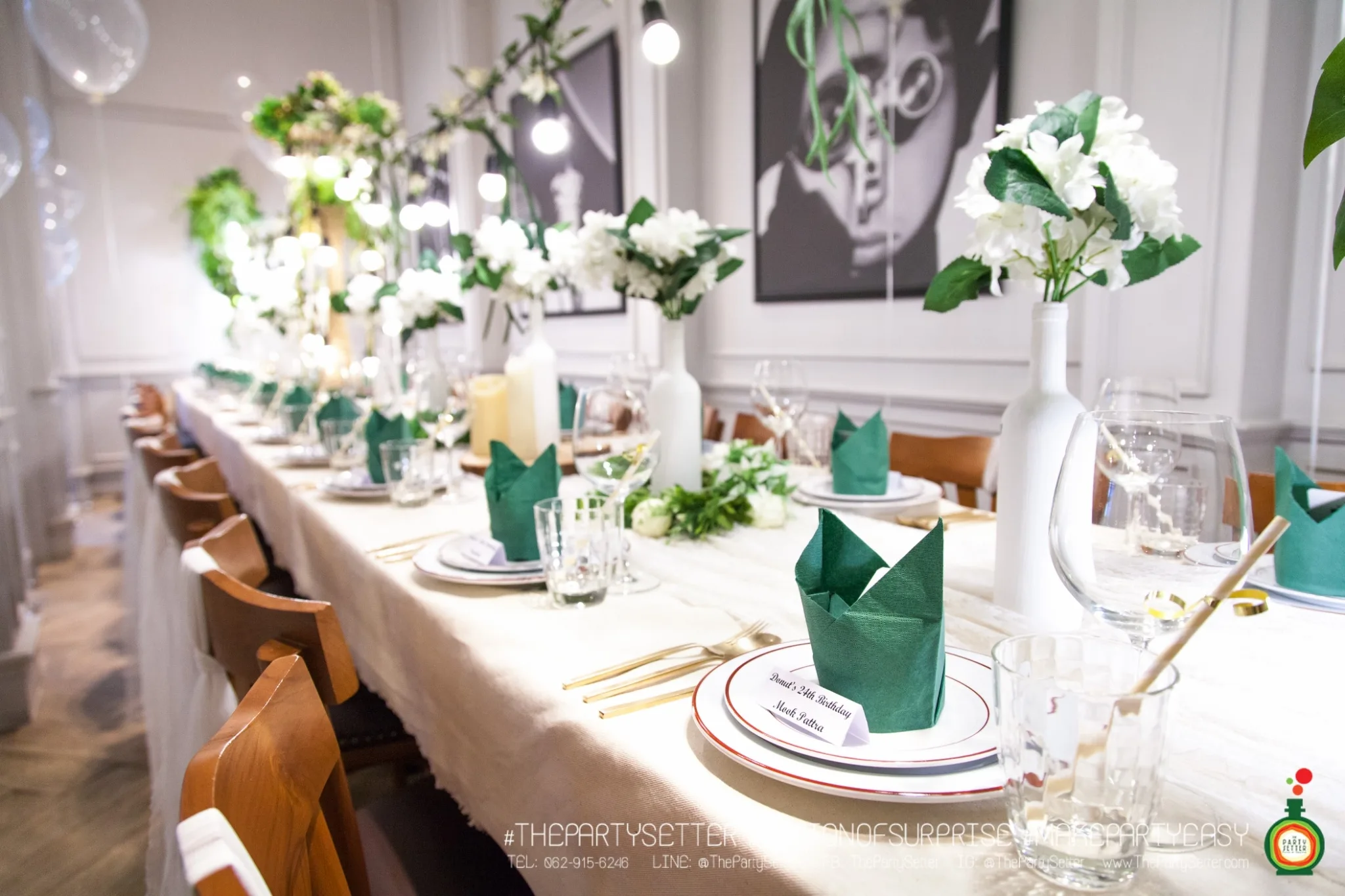 the party setter theme earth tone20