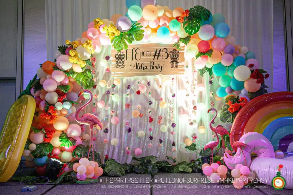 the party setter theme flamingo 1 1