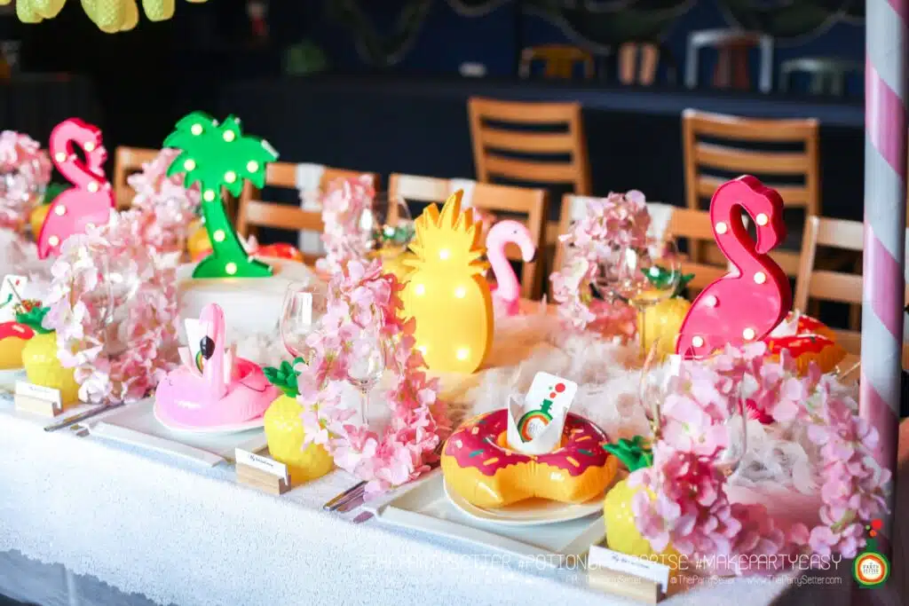 the party setter theme flamingo 23