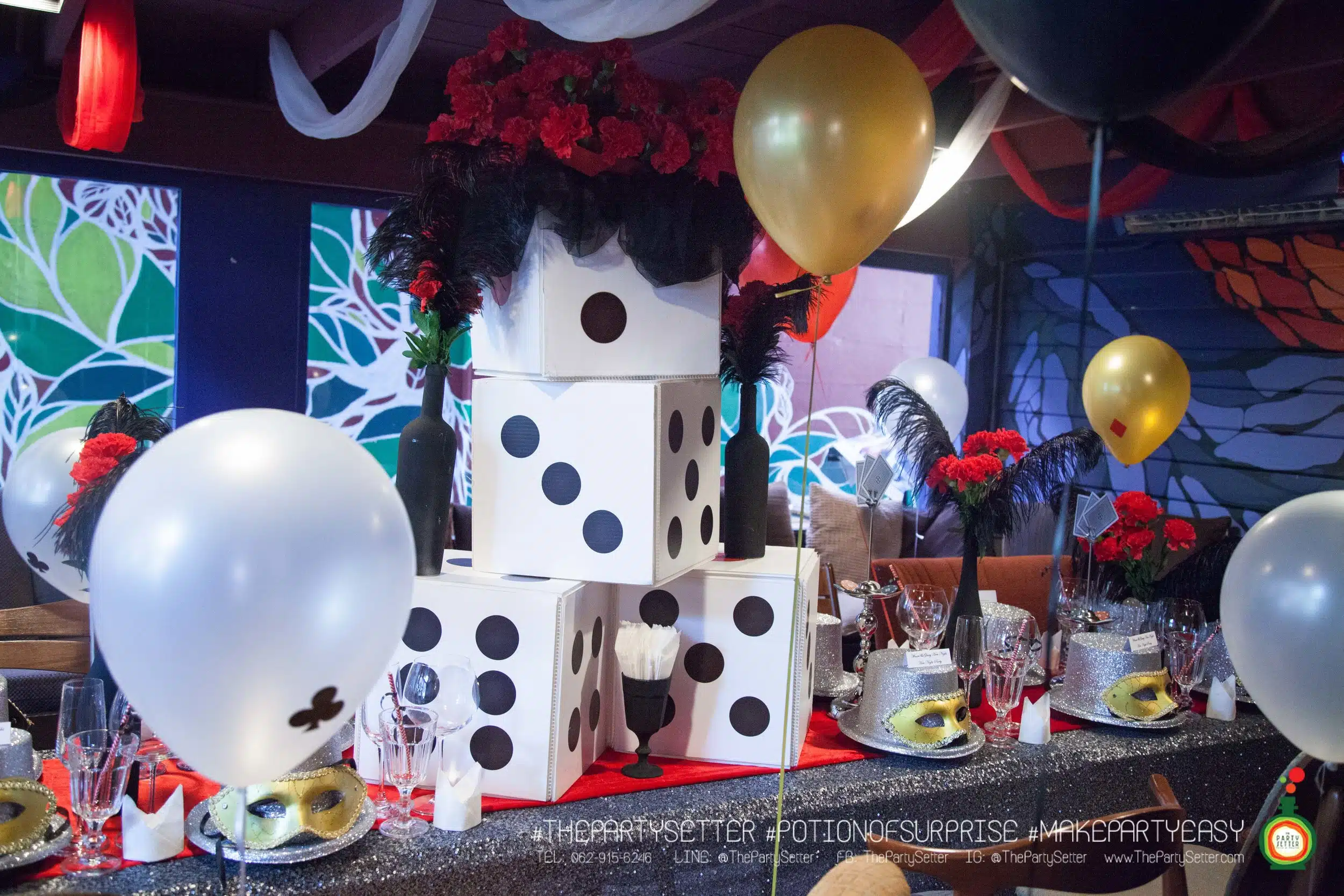 the party setter theme gambling 30