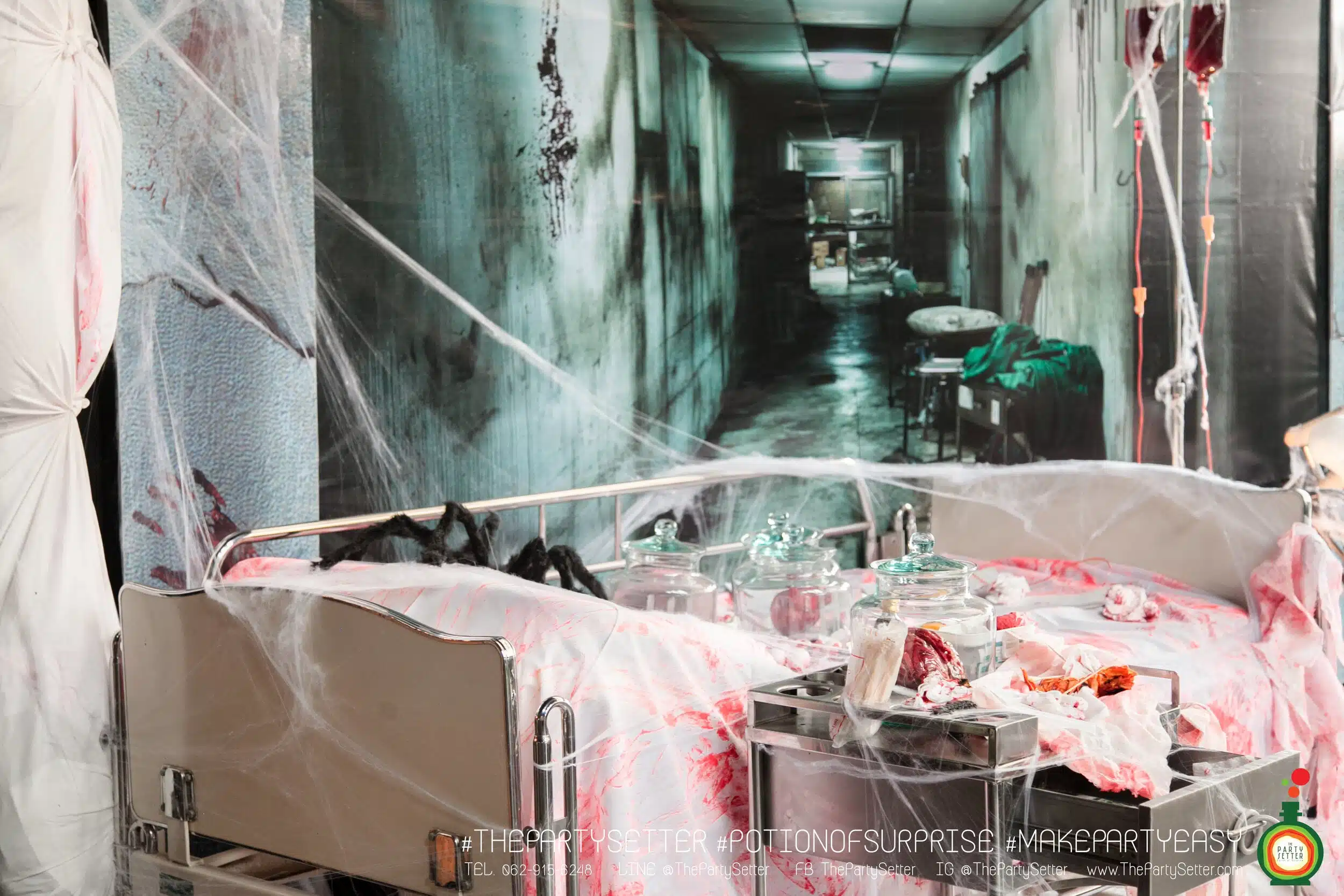 the party setter theme halloween haunted hospital 8