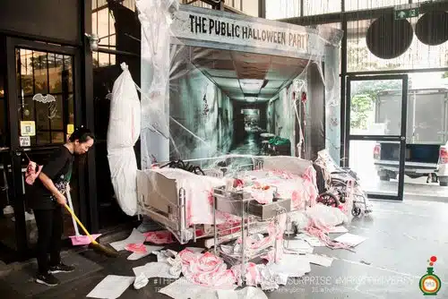 the party setter theme halloween haunted hospital 9