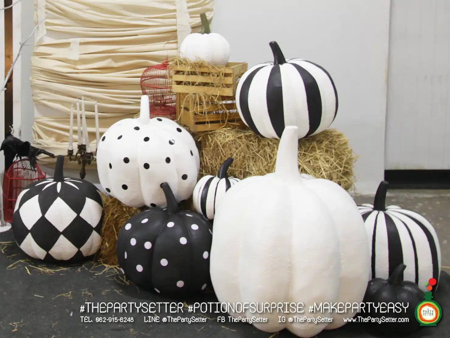 the party setter theme halloween pumpkin monster 1 1