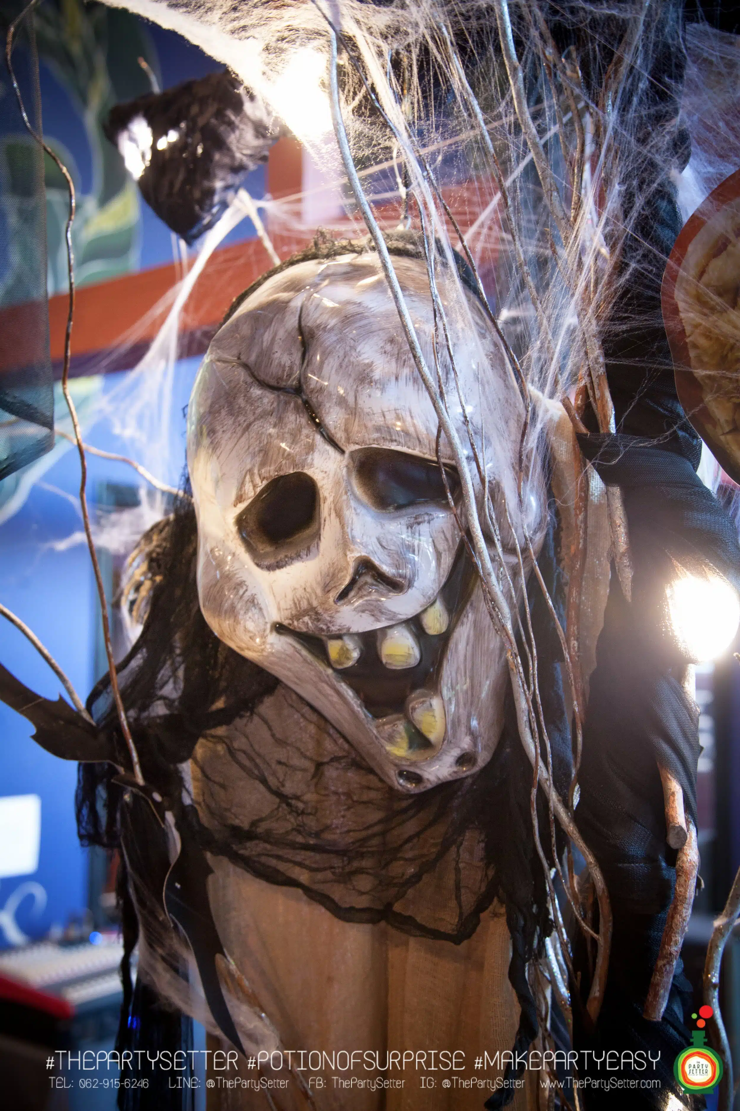 the party setter theme halloween spider nest 6 scaled