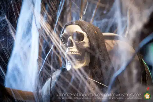 the party setter theme halloween spider nest 7