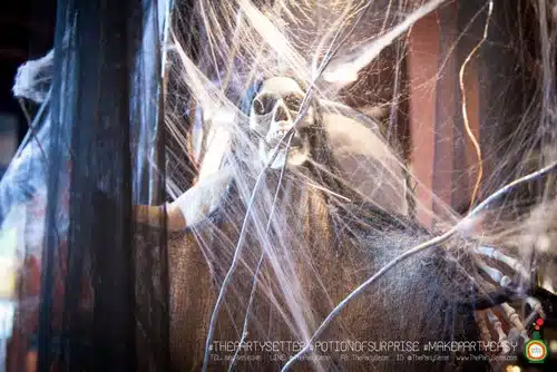 the party setter theme halloween spider nest 8