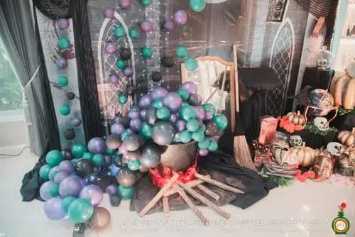 the party setter theme halloween the witch 2